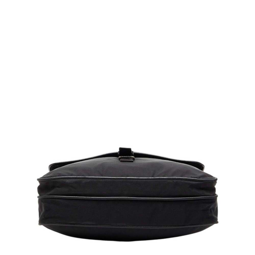 PRADA Black Leather Shoulder Bag - Picture 3 of 11